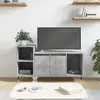 Image de vidaXL Meuble TV Gris Béton