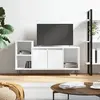 Image de vidaXL Meuble TV - Blanc