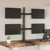 Image de VidaXL - Support de moniteur noir VESA 75/100 mm