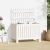 Image de vidaXL Boîte de rangement - Blanc