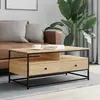 Image de Vidaxl Table basse chêne sonoma - Bois d'ingénierie