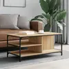 Image de vidaXL Table basse - Chêne sonoma