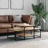 Image de vidaXL Table basse - Chêne sonoma 102x60x45 cm