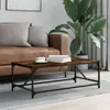Image de vidaXL Table basse - Chêne fumé