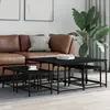 Image de vidaXL Tables basses gigognes 5 pcs
