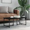 Image de vidaXL Table basse Noir