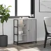 Image de vidaXL Buffet sonoma gris