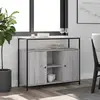 Image de vidaXL Buffet Sonoma gris 80 cm