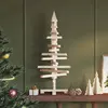Image de vidaXL Arbre de Noël en bois 90 cm