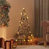 Image de vidaXL Arbre de Noël en métal noir 90 cm