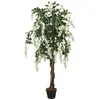 Image de Vidaxl Glycine artificielle - 560 feuilles
