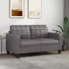 Image de vidaXL Canapé 2P Gris