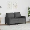Image de vidaXL Gris foncé 2 Places