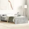 Image de vidaXL Cadre de lit sans matelas gris béton 90x190 cm