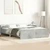 Image de vidaXL Cadre de lit sans matelas gris béton 120x200 cm