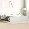 Image de vidaXL Cadre de lit sans matelas blanc 160x200 cm