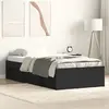 Image de vidaXL Cadre de lit sans matelas noir 90x200 cm