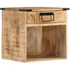 Image de VidaXL Table de chevet - Bois de manguier