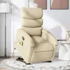 Image de VidaXL Fauteuil de massage - Crème
