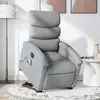 Image de vidaXL Fauteuil inclinable - Gris clair