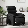Image de vidaXL Fauteuil inclinable électrique - Noir Similicuir