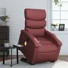 Image de vidaXL Fauteuil massage Bordeaux Similicuir