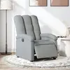 Image de VidaXL Fauteuil inclinaison élect. - Gris clair