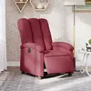 Image de vidaXL Fauteuil inclinable électrique - Rouge bordeaux