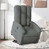 Image de Vidaxl Fauteuil électrique - Gris foncé