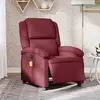 Image de VIDAXL Fauteuil massage - Rouge bordeaux