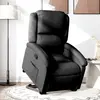 Image de Fauteuil inclinable vidaXL - Noir tissu