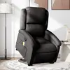 Image de vidaXL Fauteuil de massage Noir