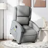 Image de VidaXL Fauteuil de massage - Gris clair