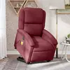 Image de vidaXL Fauteuil de massage - Rouge bordeaux