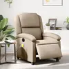 Image de VIDAXL Fauteuil de massage Cappuccino