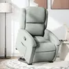 Image de vidaXL Fauteuil inclinable - Gris clair