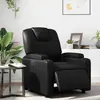Image de VIDAXL Fauteuil inclinable électrique noir