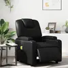 Image de vidaXL Fauteuil de Massage - Noir Similicuir