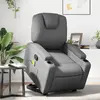 Image de vidaXL Fauteuil de massage inclinable - Gris