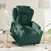 Image de vidaXL Fauteuil électrique de massage - Vert foncé