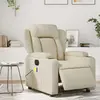 Image de vidaXL Fauteuil de massage électrique Crème