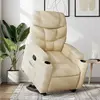 Image de vidaXL Fauteuil inclinable - Crème