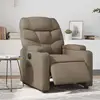 Image de vidaXL Fauteuil inclinable électrique - Cappuccino