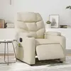 Image de vidaXL Fauteuil de massage inclinable - Crème