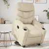Image de vidaXL Fauteuil inclinable - Crème