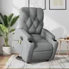 Image de VidaXL Fauteuil massage électrique - Gris clair
