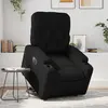Image de vidaXL Fauteuil inclinable électrique noir similicuir