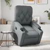 Image de vidaXL Fauteuil inclinable électrique - Gris similicuir