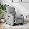 Image de vidaXL Fauteuil de massage - Gris clair