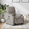 Image de vidaXL Fauteuil massage Taupe